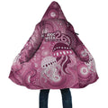 NAIDOC Deadly 50 Years Cloak Jellyfish Aboriginal Culture Inspired Pink