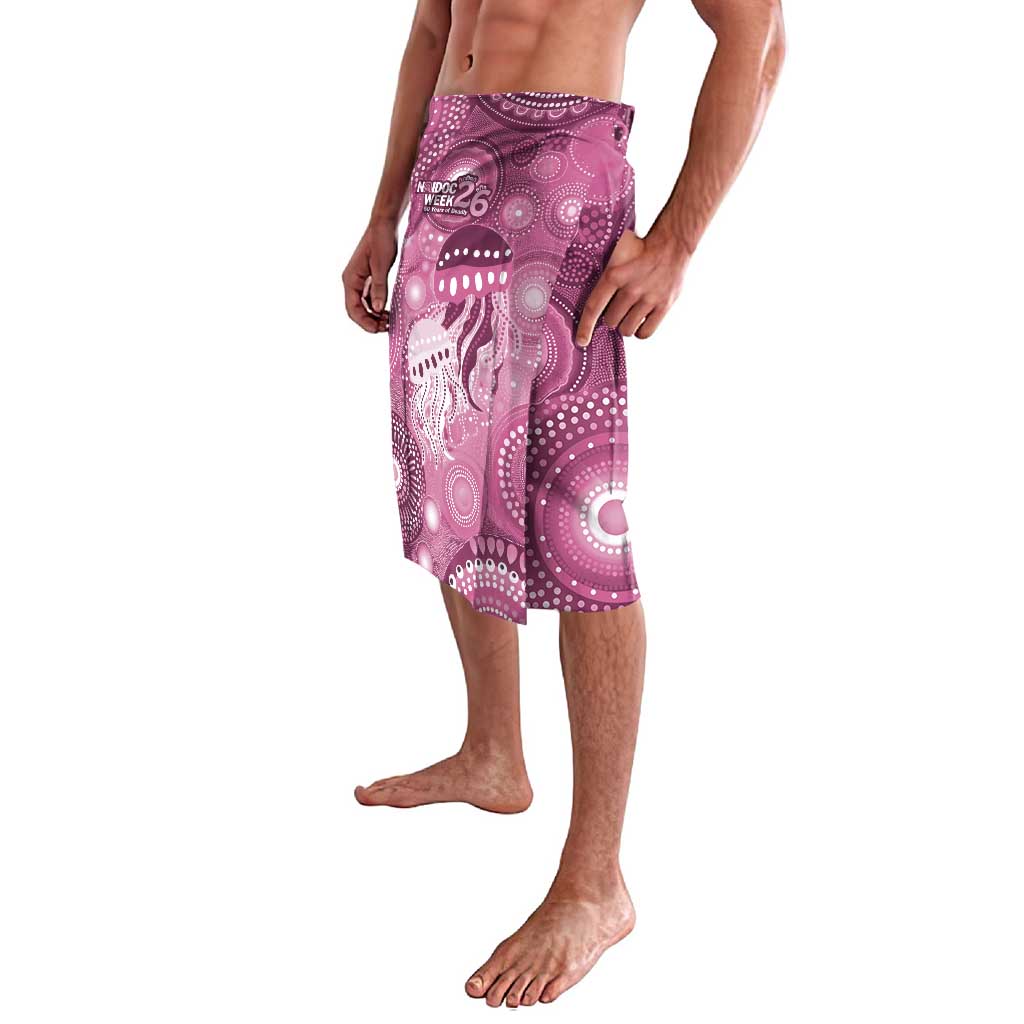 NAIDOC Deadly 50 Years Lavalava Jellyfish Aboriginal Culture Inspired Pink