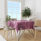 NAIDOC Deadly 50 Years Tablecloth Jellyfish Aboriginal Culture Inspired Pink