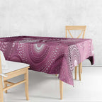 NAIDOC Deadly 50 Years Tablecloth Jellyfish Aboriginal Culture Inspired Pink