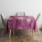 NAIDOC Deadly 50 Years Tablecloth Jellyfish Aboriginal Culture Inspired Pink
