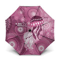 NAIDOC Deadly 50 Years Umbrella Jellyfish Aboriginal Culture Inspired Pink
