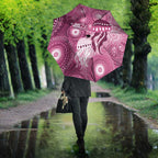 NAIDOC Deadly 50 Years Umbrella Jellyfish Aboriginal Culture Inspired Pink