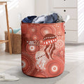 NAIDOC Deadly 50 Years Laundry Basket Jellyfish Aboriginal Culture Inspired Red