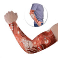NAIDOC Deadly 50 Years Arm Sleeves Jellyfish Aboriginal Culture Inspired Red