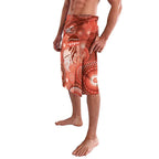 NAIDOC Deadly 50 Years Lavalava Jellyfish Aboriginal Culture Inspired Red
