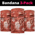 NAIDOC Deadly 50 Years Neck Gaiter Jellyfish Aboriginal Culture Inspired Red