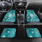 NAIDOC Deadly 50 Years Car Mats Jellyfish Aboriginal Culture Inspired Turquoise