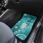 NAIDOC Deadly 50 Years Car Mats Jellyfish Aboriginal Culture Inspired Turquoise