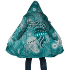 NAIDOC Deadly 50 Years Cloak Jellyfish Aboriginal Culture Inspired Turquoise