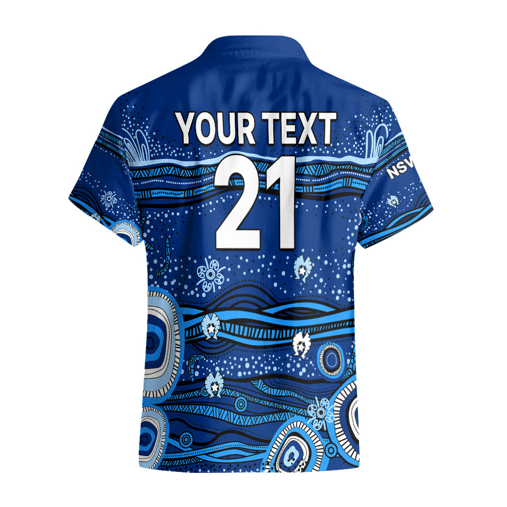 custom-text-and-number-nsw-blues-rugby-hawaiian-shirt-aboriginal-indigenous