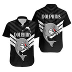 redcliffe-dolphins-rugby-hawaiian-shirt-simple-black-style