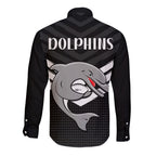 redcliffe-dolphins-rugby-long-sleeve-button-shirt-simple-black-style