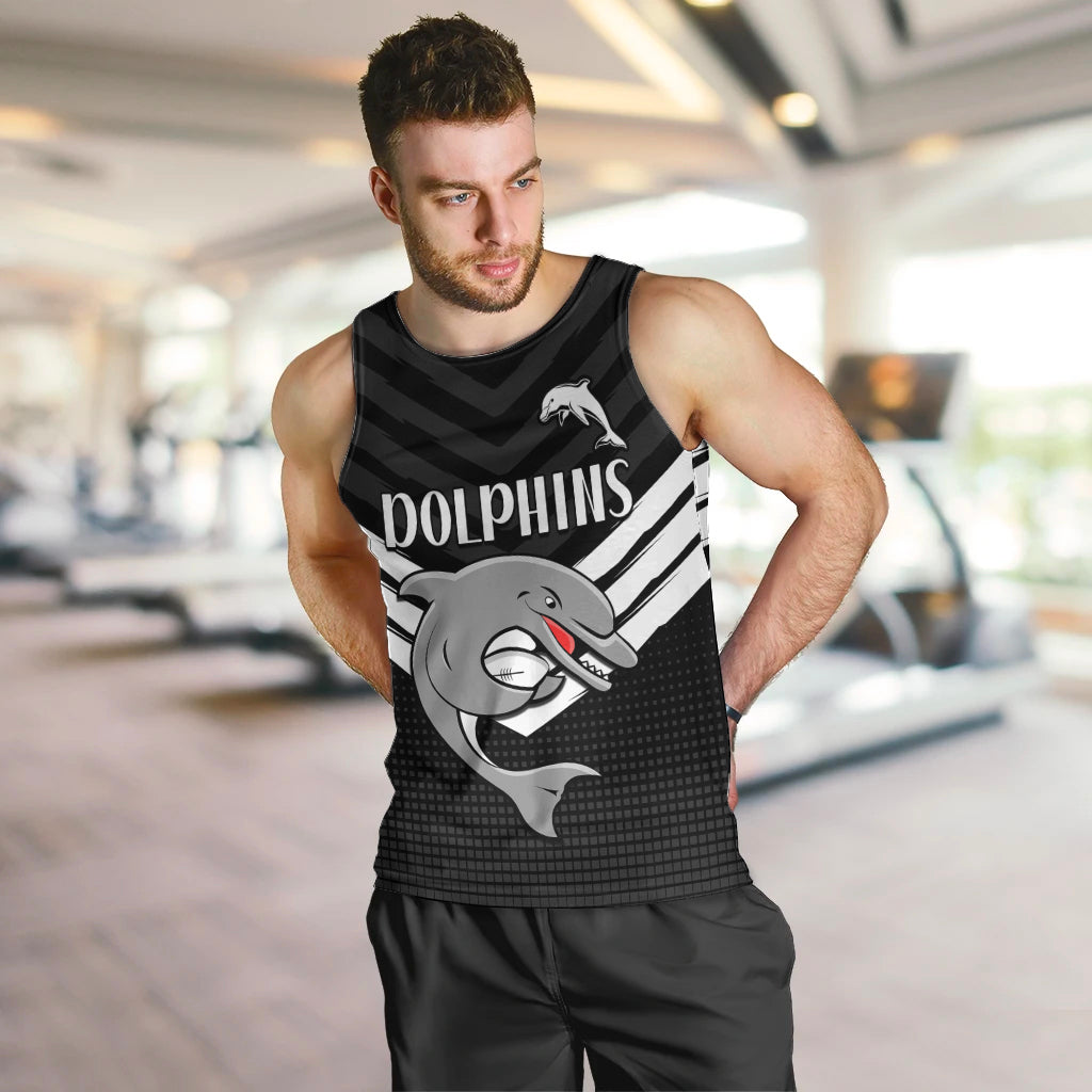 redcliffe-dolphins-rugby-men-tank-top-simple-black-style