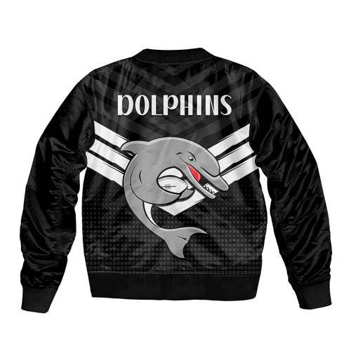redcliffe-dolphins-rugby-sleeve-zip-bomber-jacket-simple-black-style