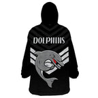 redcliffe-dolphins-rugby-wearable-blanket-hoodie-simple-black-style