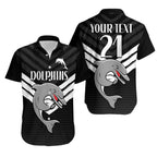 custom-text-and-number-redcliffe-dolphins-rugby-hawaiian-shirt-simple-black-style