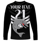 custom-text-and-number-redcliffe-dolphins-rugby-long-sleeve-shirt-simple-black-style