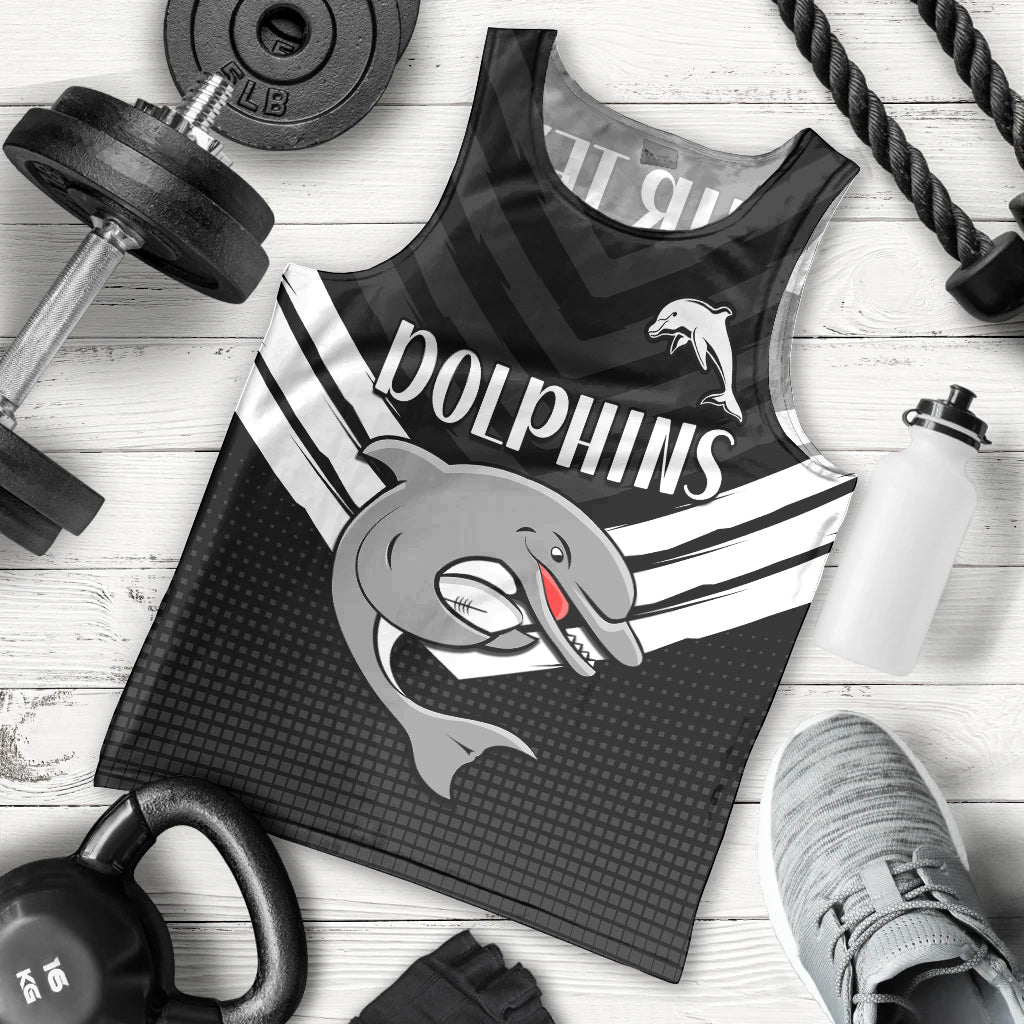 custom-text-and-number-redcliffe-dolphins-rugby-men-tank-top-simple-black-style