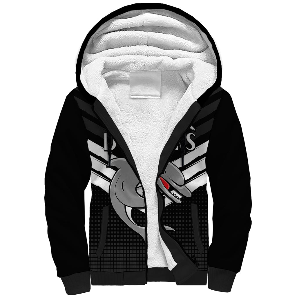 custom-text-and-number-redcliffe-dolphins-rugby-sherpa-hoodie-simple-black-style