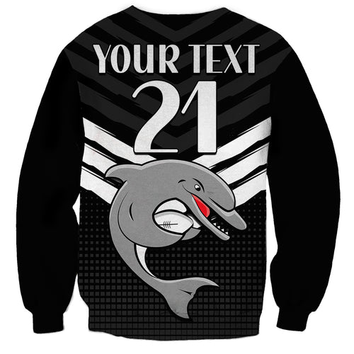 custom-text-and-number-redcliffe-dolphins-rugby-sweatshirt-simple-black-style