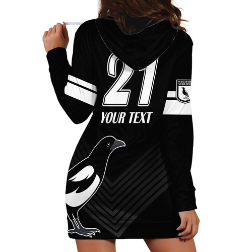 custom-text-and-number-western-suburbs-magpies-rugby-hoodie-dress-simple-style