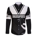 custom-text-and-number-western-suburbs-magpies-rugby-long-sleeve-button-shirt-simple-style