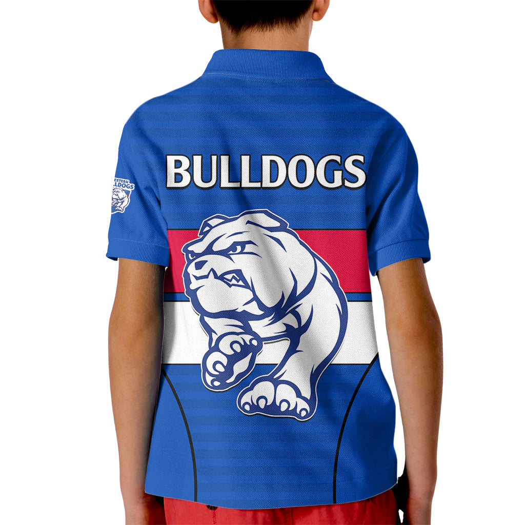 afl-bulldogs-football-kid-polo-shirt-simple-style-2023