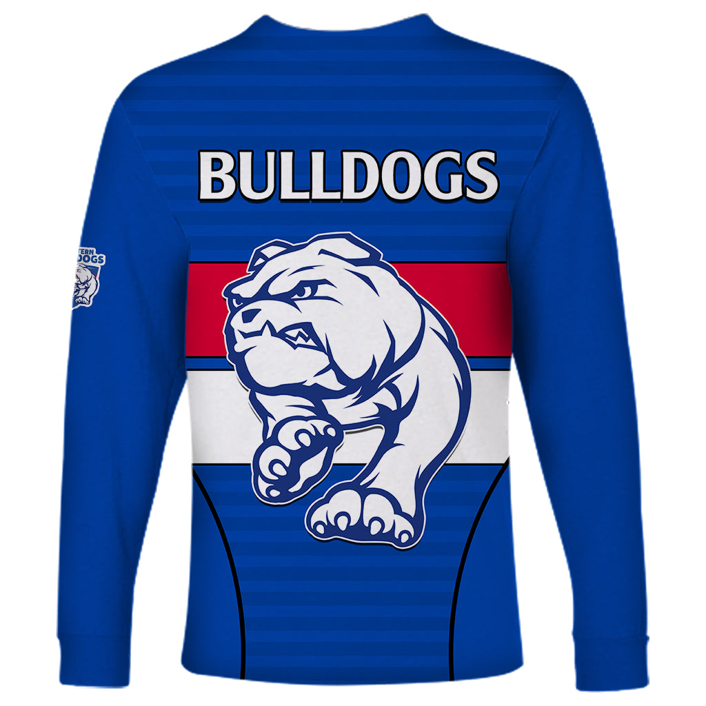 afl-bulldogs-football-long-sleeve-shirt-simple-style-2023