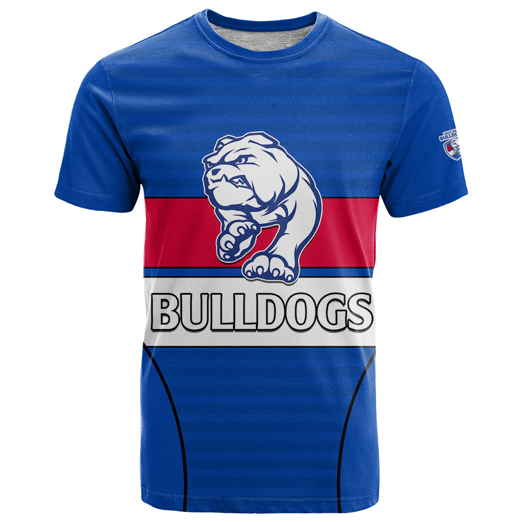 afl-bulldogs-football-t-shirt-simple-style-2023