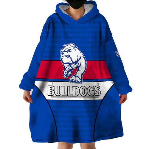 afl-bulldogs-football-wearable-blanket-hoodie-simple-style-2023