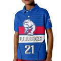 custom-text-and-number-afl-bulldogs-football-kid-polo-shirt-simple-style-2023