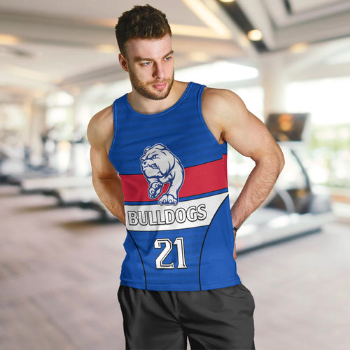 custom-text-and-number-afl-bulldogs-football-men-tank-top-simple-style-2023