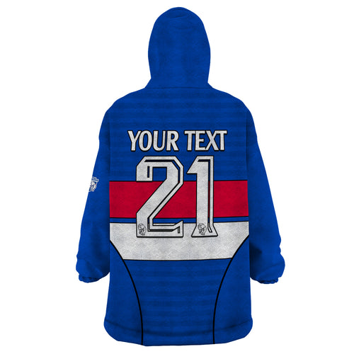 custom-text-and-number-afl-bulldogs-football-wearable-blanket-hoodie-simple-style-2023