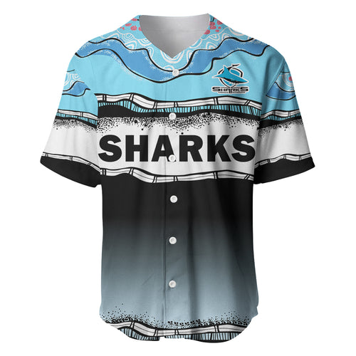 cronulla-sutherland-sharks-rugby-baseball-jersey-simple-style