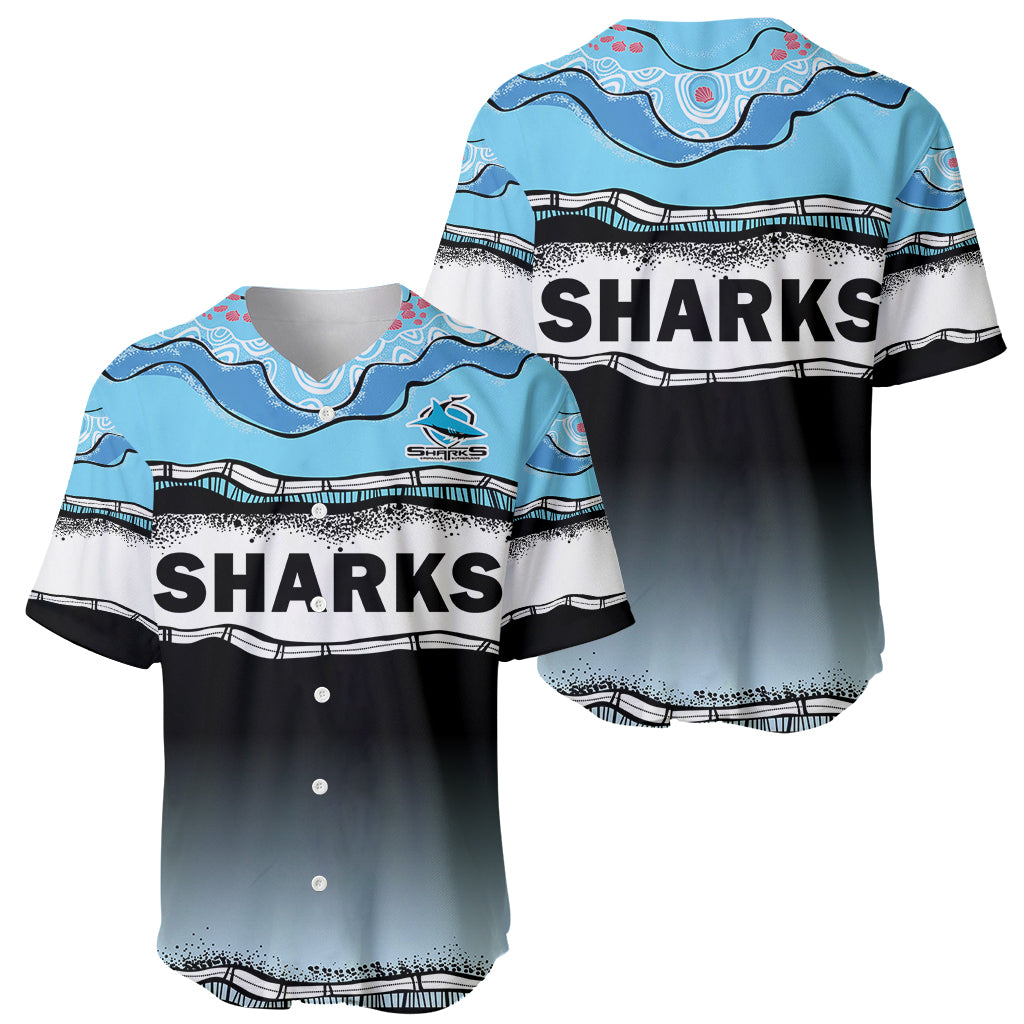 cronulla-sutherland-sharks-rugby-baseball-jersey-simple-style