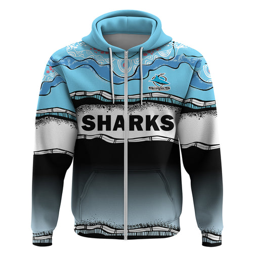 cronulla-sutherland-sharks-rugby-hoodie-simple-style