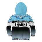 cronulla-sutherland-sharks-rugby-kid-hoodie-simple-style