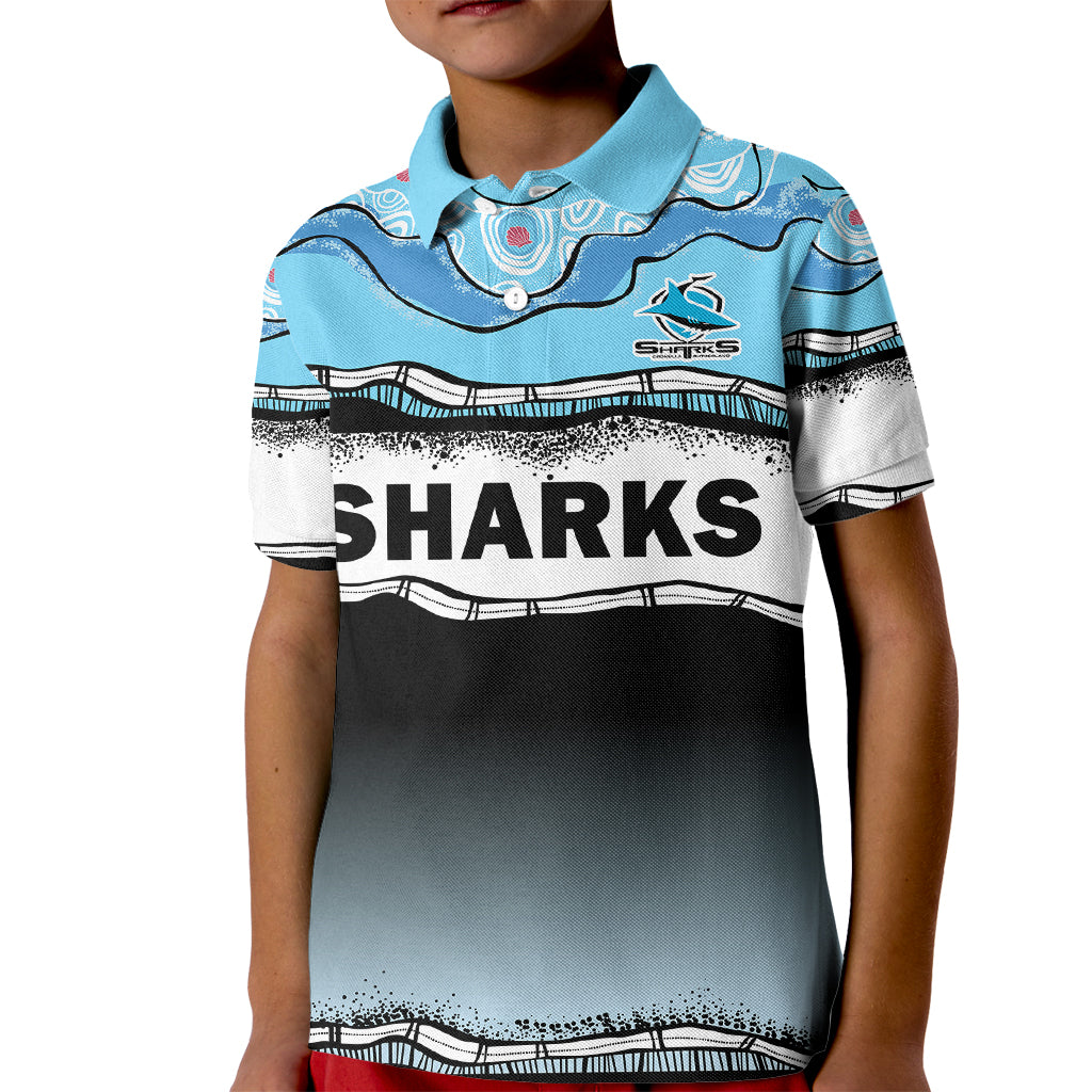 cronulla-sutherland-sharks-rugby-kid-polo-shirt-simple-style