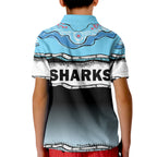 cronulla-sutherland-sharks-rugby-kid-polo-shirt-simple-style