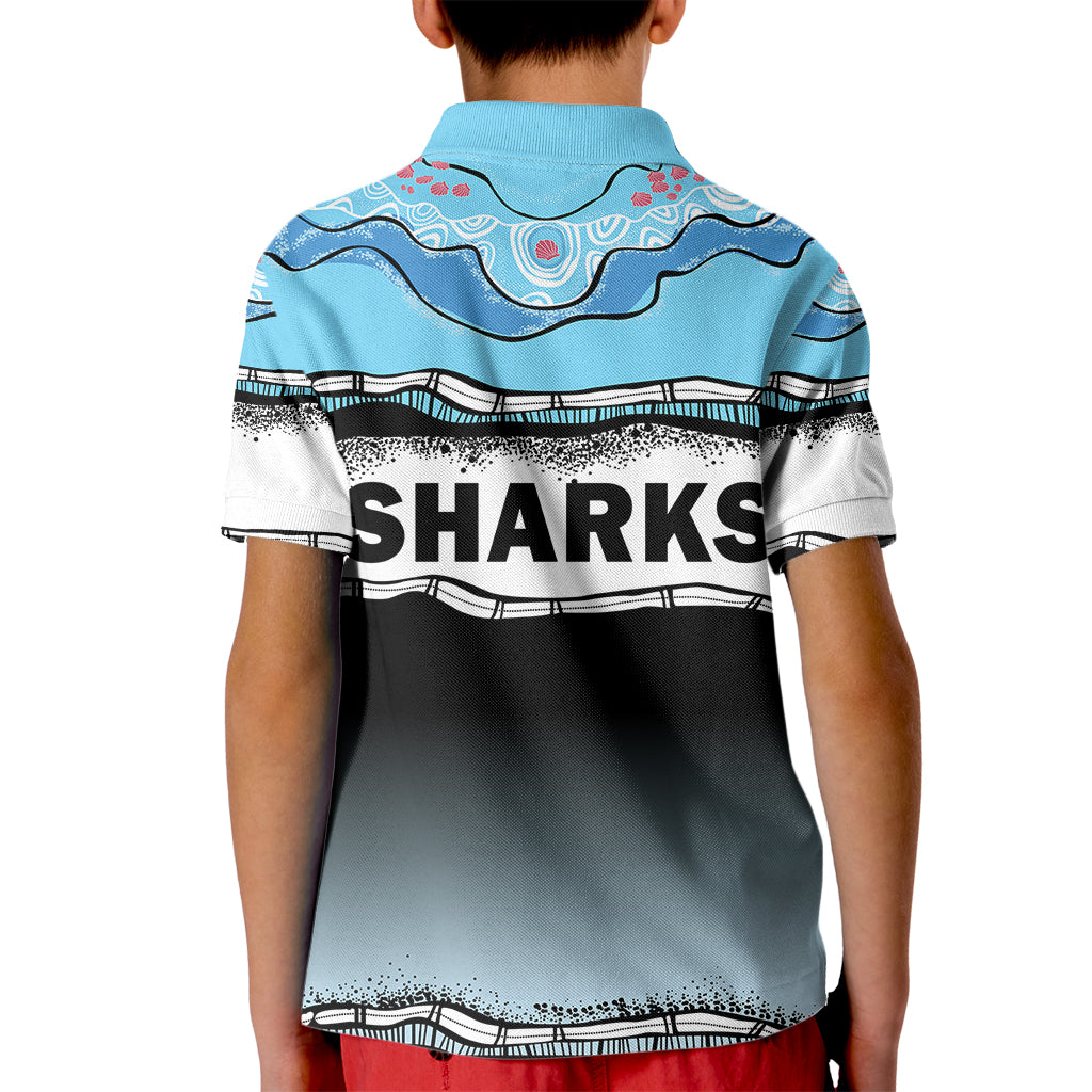 cronulla-sutherland-sharks-rugby-kid-polo-shirt-simple-style