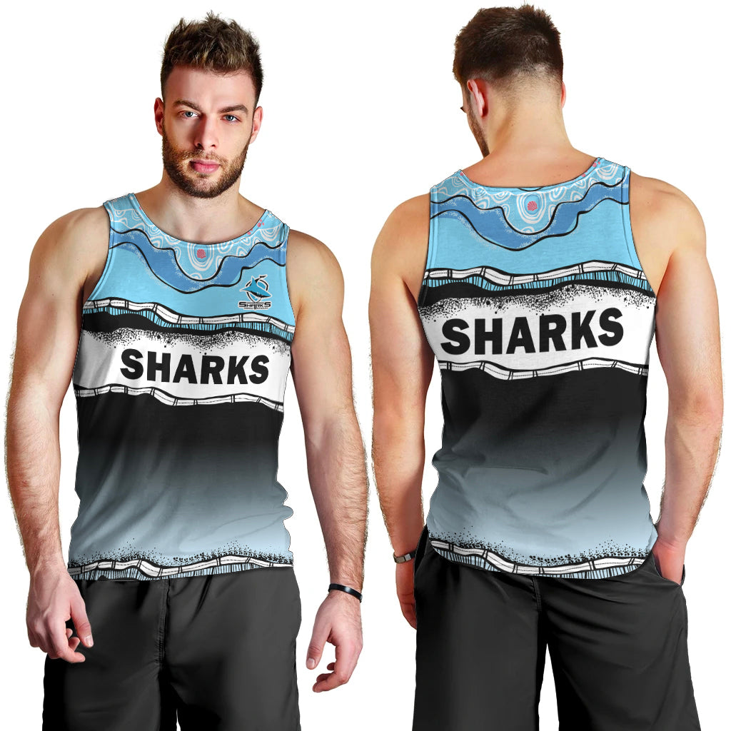 cronulla-sutherland-sharks-rugby-men-tank-top-simple-style