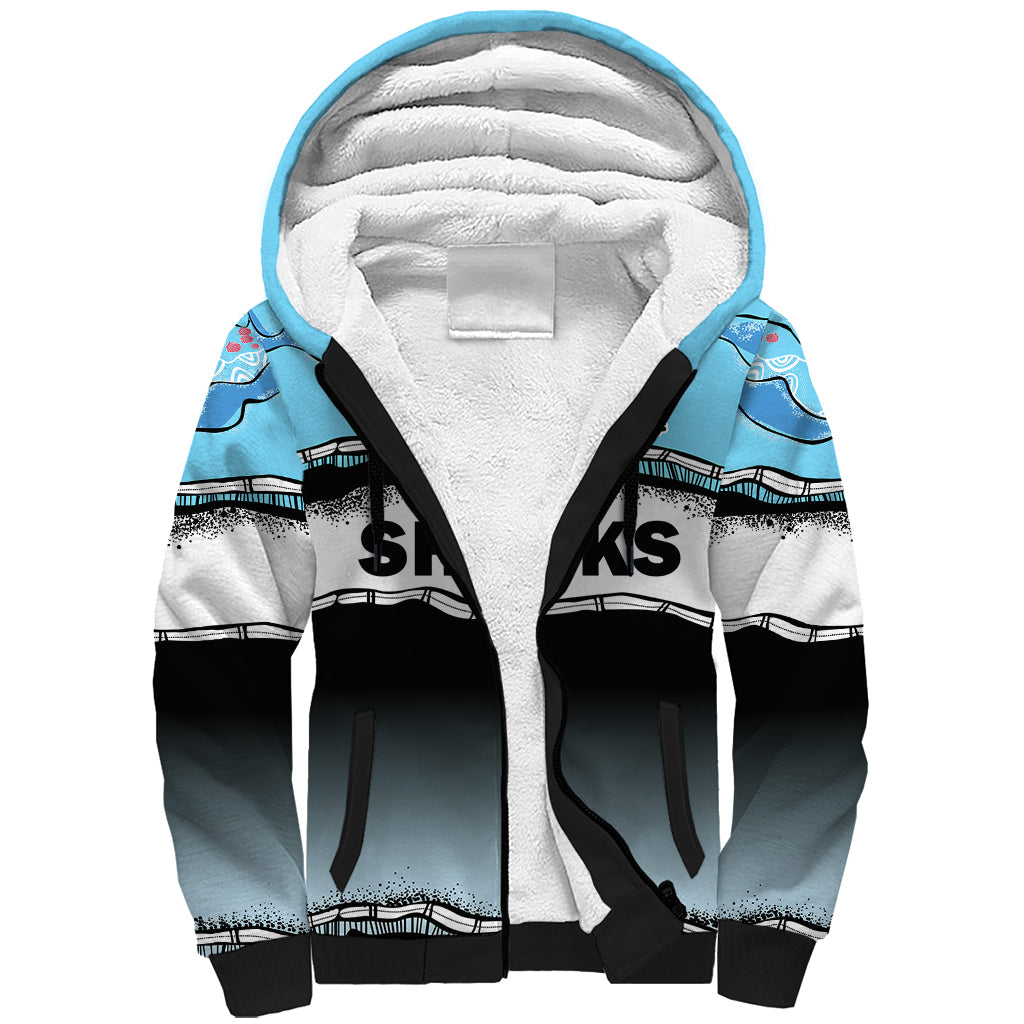 cronulla-sutherland-sharks-rugby-sherpa-hoodie-simple-style