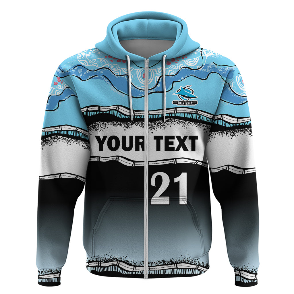 custom-text-and-number-cronulla-sutherland-sharks-rugby-hoodie-simple-style