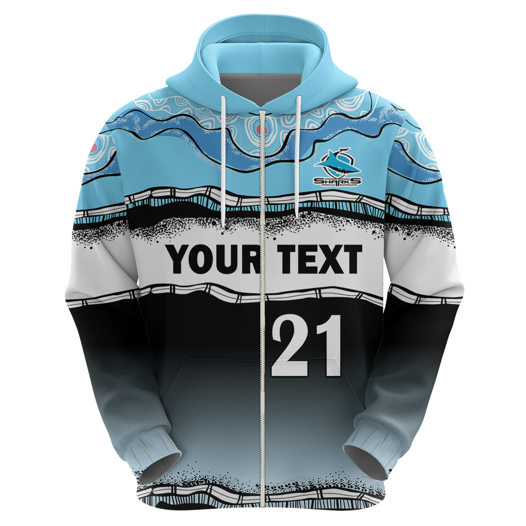 custom-text-and-number-cronulla-sutherland-sharks-rugby-hoodie-simple-style