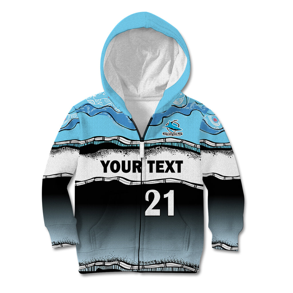 custom-text-and-number-cronulla-sutherland-sharks-rugby-kid-hoodie-simple-style