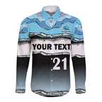 custom-text-and-number-cronulla-sutherland-sharks-rugby-long-sleeve-button-shirt-simple-style