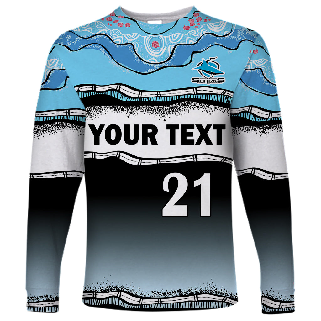 custom-text-and-number-cronulla-sutherland-sharks-rugby-long-sleeve-shirt-simple-style