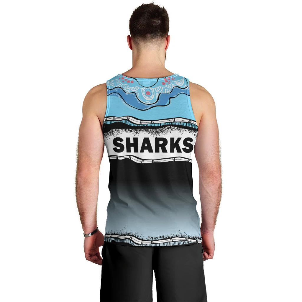 custom-text-and-number-cronulla-sutherland-sharks-rugby-men-tank-top-simple-style