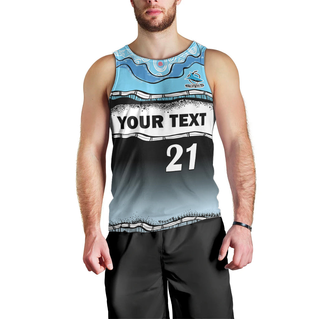 custom-text-and-number-cronulla-sutherland-sharks-rugby-men-tank-top-simple-style
